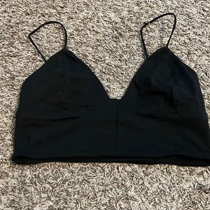 Black bralette. Worn Once.